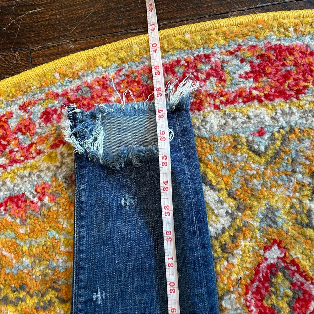 Express Distress Ankle legging mid ride jeans - Picture 7 of 7